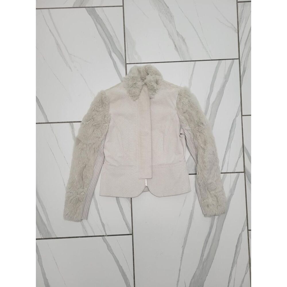 Unbranded Women's Cream and Grey Jacket